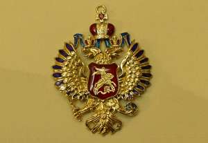 Значок литой «Герб РФ»
